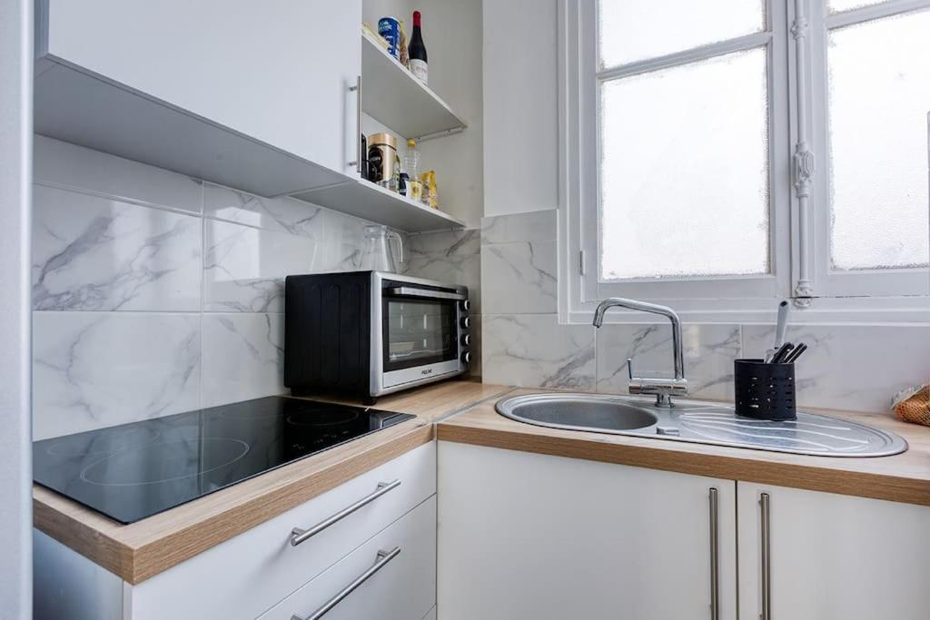 Nice Flat With Billard And View 파리 외부 사진
