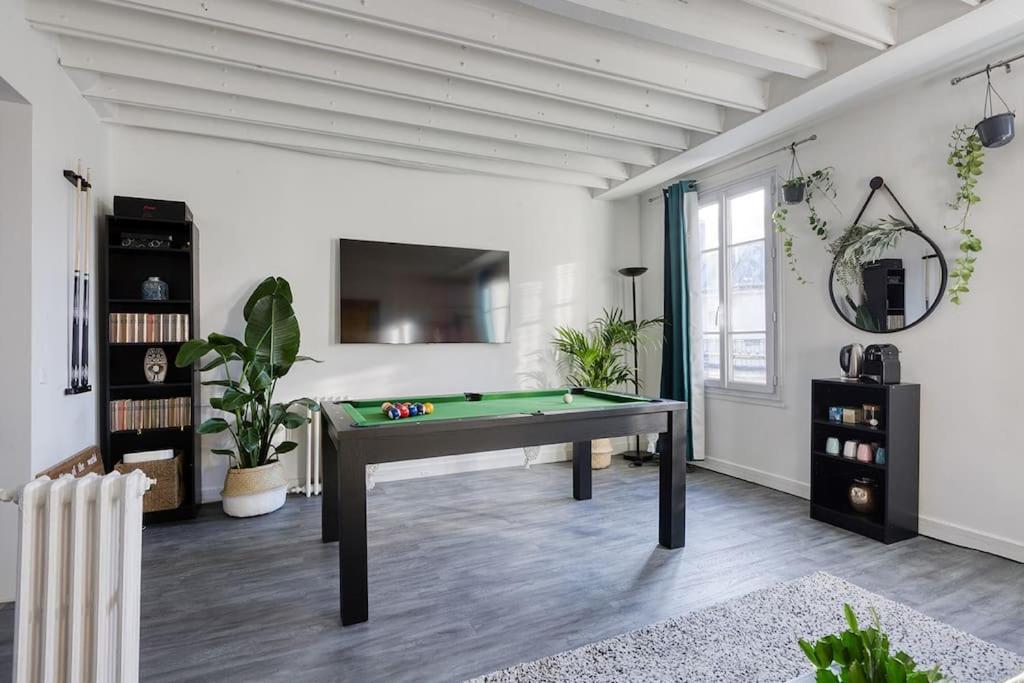 Nice Flat With Billard And View 파리 외부 사진